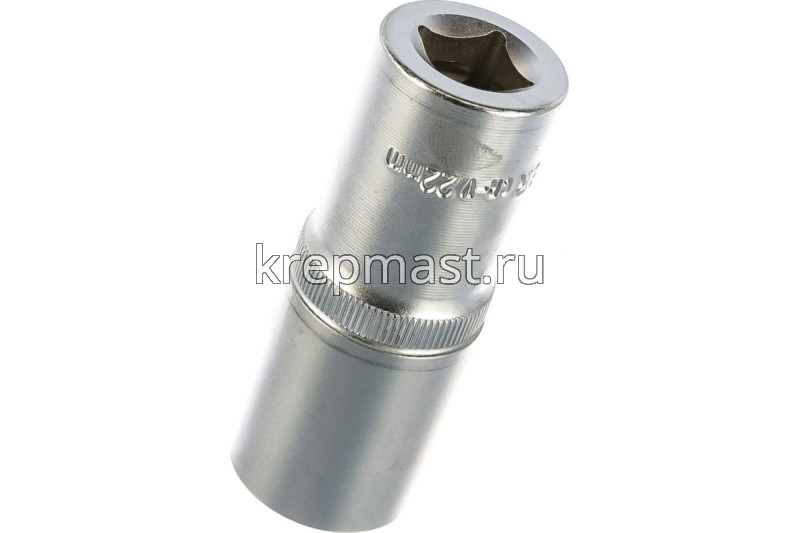 Головка торцевая 6-гранная 22 мм 1/2" удлиненная