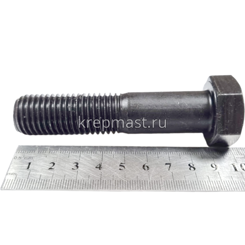 Болт 20х 90 кл.пр.10,9 черный н/р DIN 931