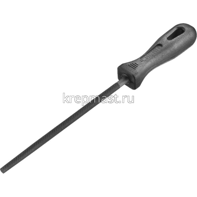 Напильник с ручкой СИБИН круглый 200мм