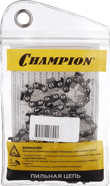 Цепь для бензопилы 76 звеньев CHAMPION