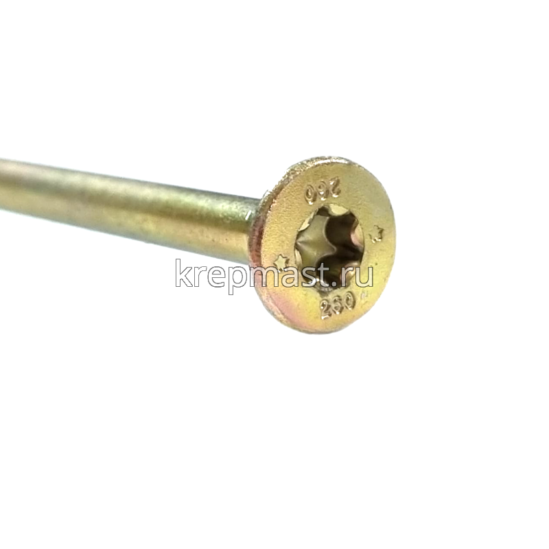 Шуруп с/нарез. для дерева потай 8,0х260 Тх