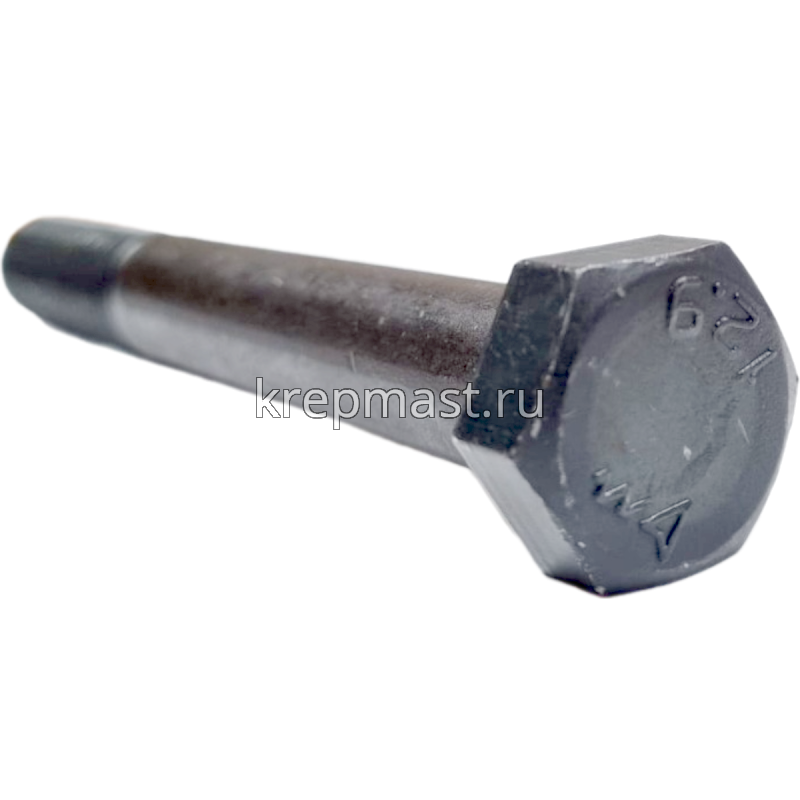 Болт 16х160 кл.пр.12,9 черный Н/р DIN 931
