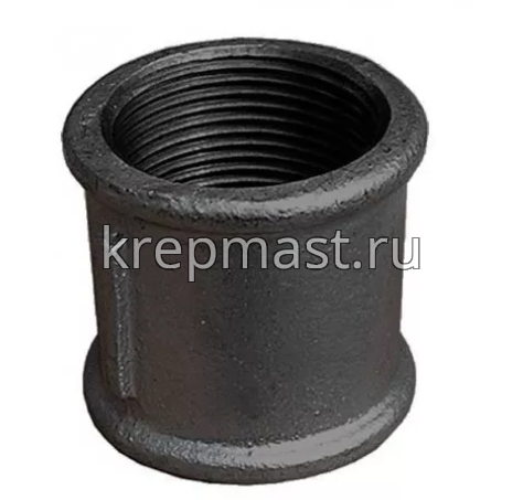 Муфта чугунная прямая Ду-20 ГОСТ 8954-75