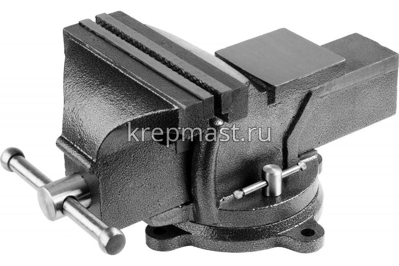 Тиски STAYER слесарные 100мм поворотные на 360С, чугун