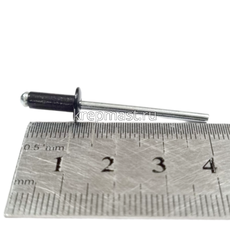 Заклёпка алюминий/сталь 4,0х10 RAL 9005